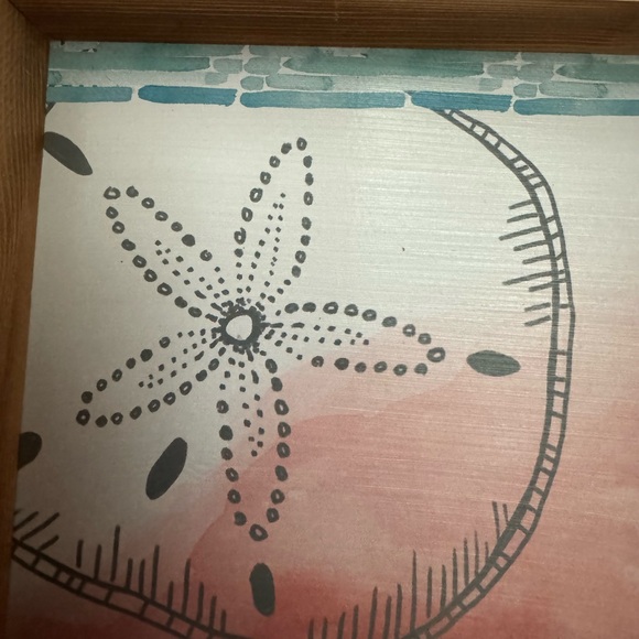 Wooden Plaque Sand Dollar - Picture 5 of 5